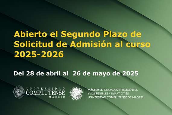 Abierto el Segundo Plazo de Solicitud de Admisiones para la edición 2025-2026